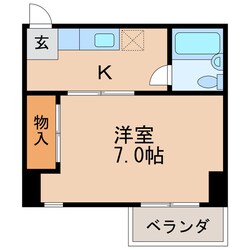 コーポアイの物件間取画像